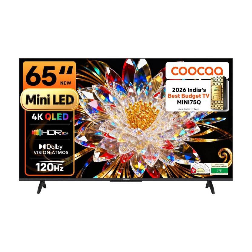 Coocaa 164 cm (65 inch) Ultra HD (4K) Mini LED Smart Google TV with Local Dimming -2025 Edition (65MINI75Q)-1