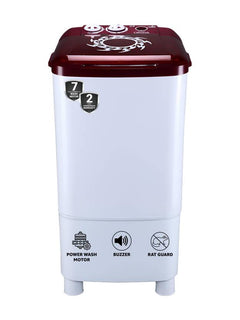 Onida 9 kg Washer only White, Maroon (LILIPUT/W90W)-1