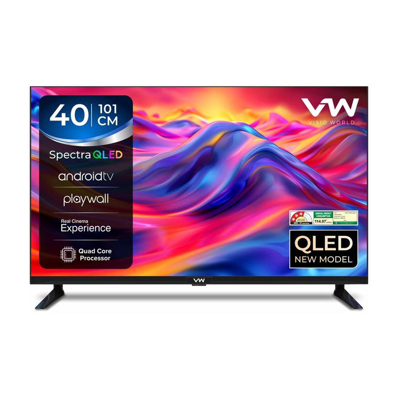 VW 101 cm (40 inch) QLED Full HD Smart Android TV 2026 Edition (VW40AQ3)-1