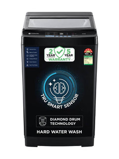 Motorola 10 kg with Smart Sensors & Hard Water Wash protection Fully Automatic Top Load Washing Machine Black (MTTL1005NNNDBL)-1