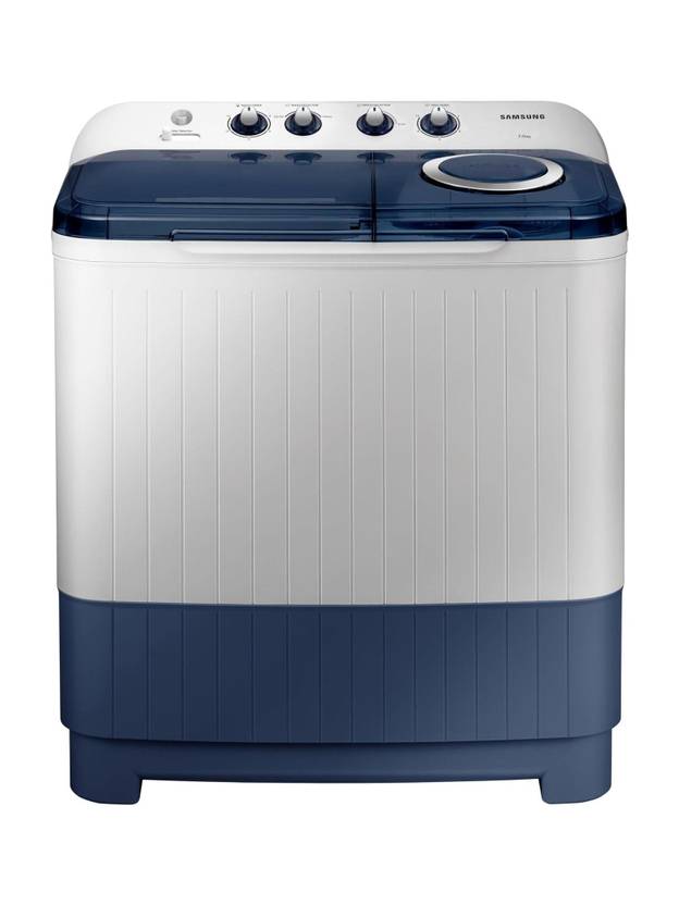 Samsung 7 kg Semi Automatic Top Load Washing Machine White, Blue (WT70C3200LL)-1