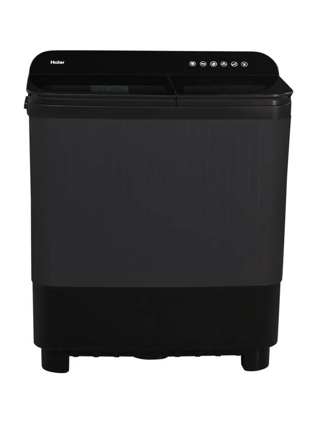 Haier 8.5 kg Semi Automatic Top Load Washing Machine Black (HTW85-178BBK)