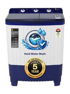Realme TechLife 7.5 kg with Swift Jet Dry Semi Automatic Top Load Washing Machine Blue, White (RMSA755NNNDW)-1