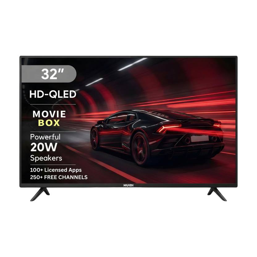Huidi HD4FSPRO max 80 cm (32 inch) QLED HD Ready Smart Android TV