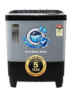 Realme TechLife 11 kg with Hard Water Wash Protection and Swift Jet Dry Semi Automatic Top Load Washing Machine Grey (RMSA1105NNNDGR)-1