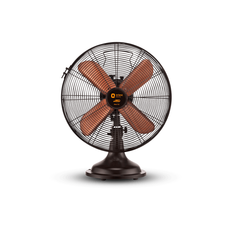 Retro T12 300mm High-Speed Table Fan (Rubbed Bronze)