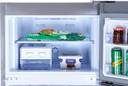 Godrej 238 L Frost Free Double Door 2 Star Refrigerator with Advanced Inverter and 95%+ Food Surface Disinfection (Steel Glow, 253B RI ST GL)
