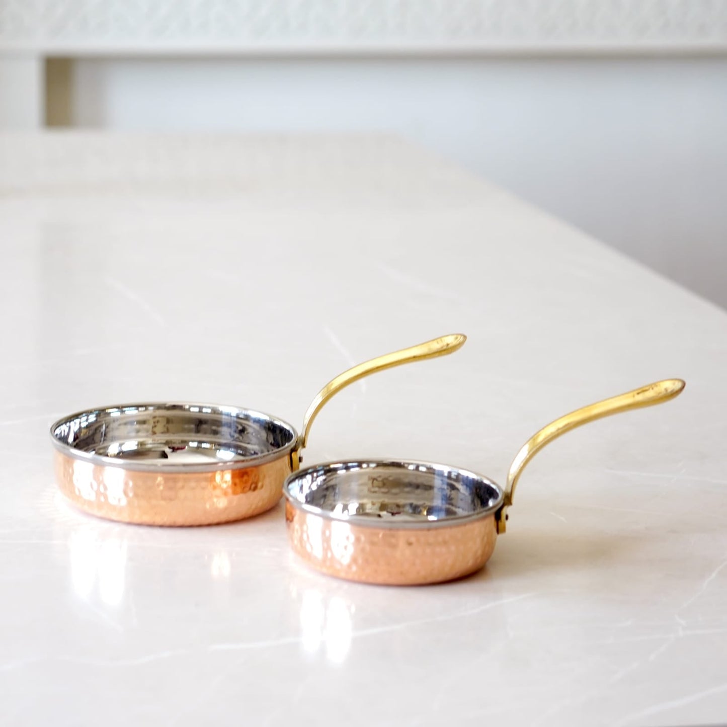 Brass Globe's Copper Steel Saucepan with Tincoated