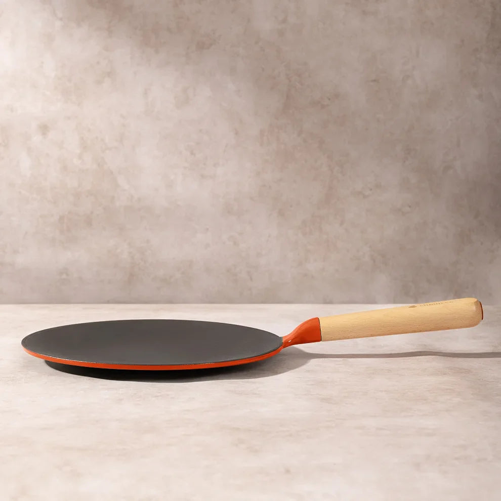 No. 10 Enamel Cast Iron Roti Tawa (26cm)