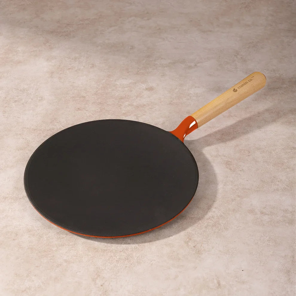 No. 10 Enamel Cast Iron Roti Tawa (26cm)
