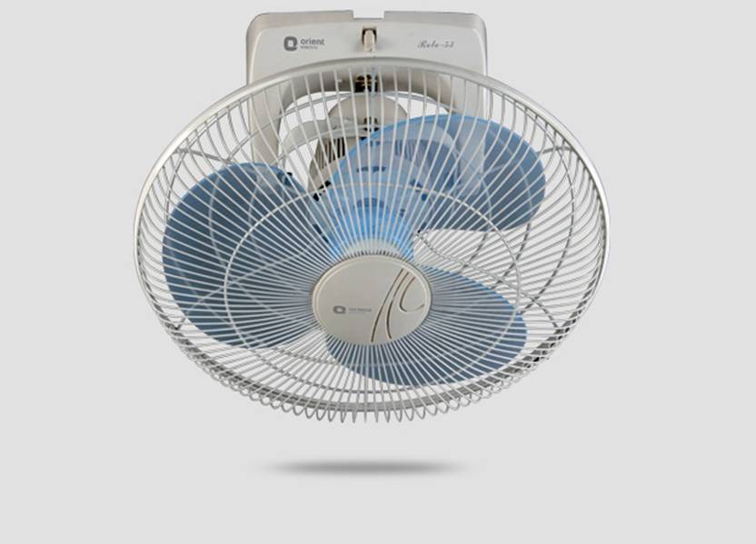 Orient Electric Roto-53 400 MM high speed wall mounted cabin fan &