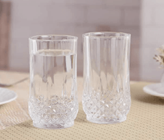 Roxx Long Champ Hb 260 ml Capacity, Transparent, Set of 6, Glasses Suitable for Drinks, Water, Juice, etc, Perfect for Home, Restaurants and Parties-1