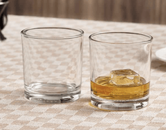 Roxx Atlantic Dof Tumbler 335 ml Capacity, Transparent, Set of 6,Glasses Suitable for Drinks, Water, Juice, etc, Perfect for Home, Restaurants and Parties-1