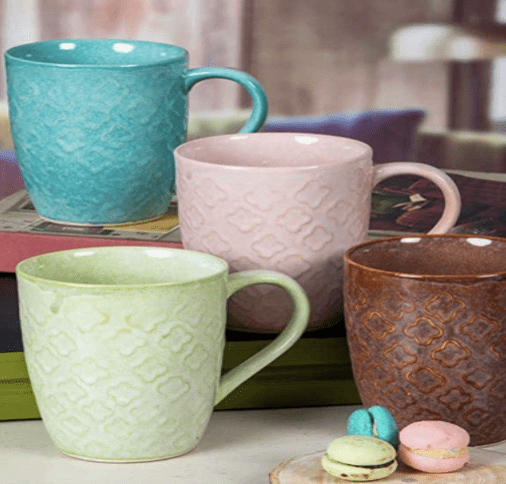 Roxx Large Coffee Mug Set of 4pcs 360ml