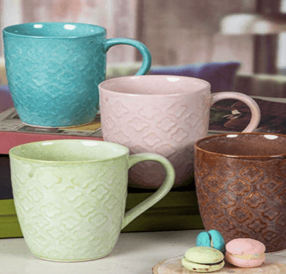 Roxx Large Coffee Mug Set of 4pcs 360ml