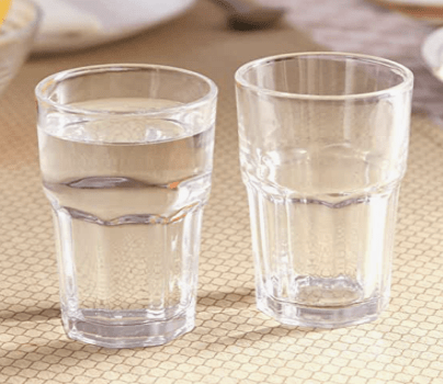 Roxx Tokyo Glass Tumbler, 280ml, 6-Piece, Clear