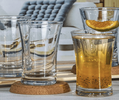 Roxx Glass Royce HB Water and Juice Glasses Set of 6 Pieces 300ml-1