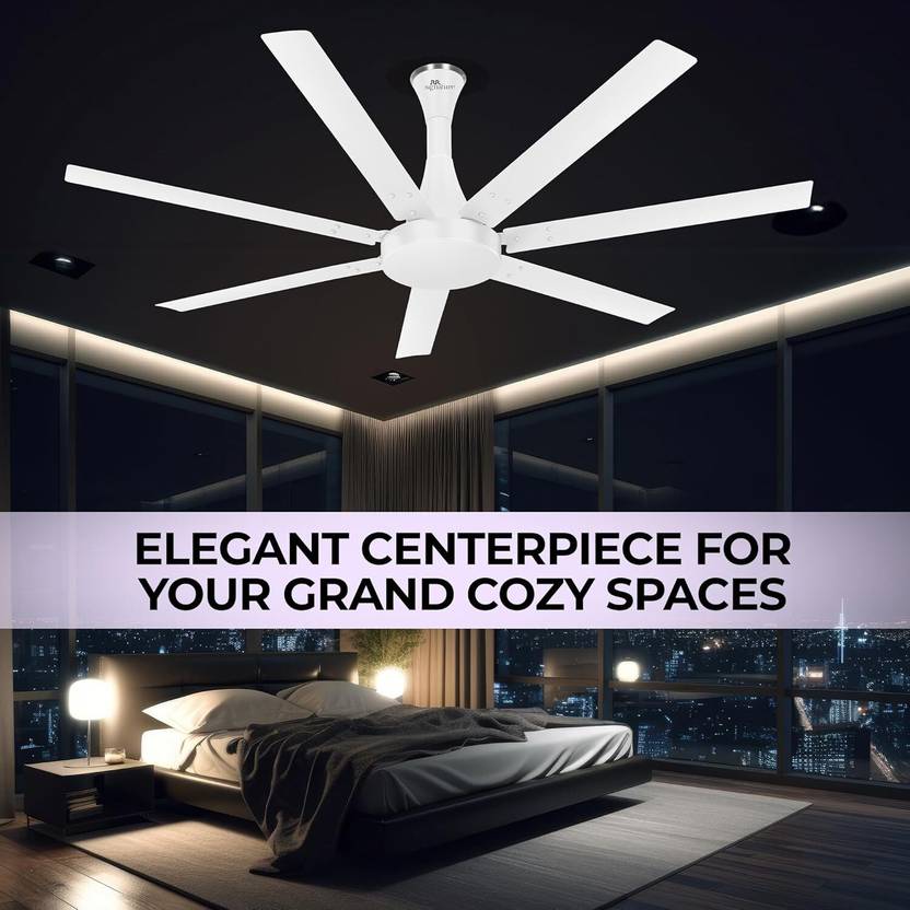 RR Signature Aether Flow High Air Ceiling Fan with 7 Blades, Low Noise, 40% More Motor (Alice, Free Installation)-6