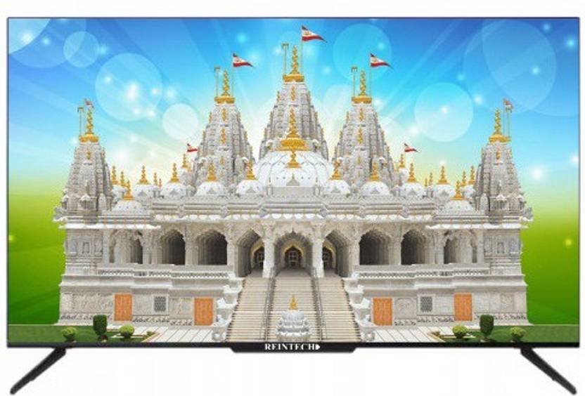 Reintech Frameless 109 cm (43 inch) Ultra HD (4K) LED Smart Android TV (RT43F18)