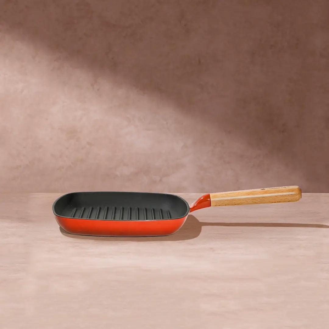 No. 9 Enamel Cast Iron Griddle (24cm)