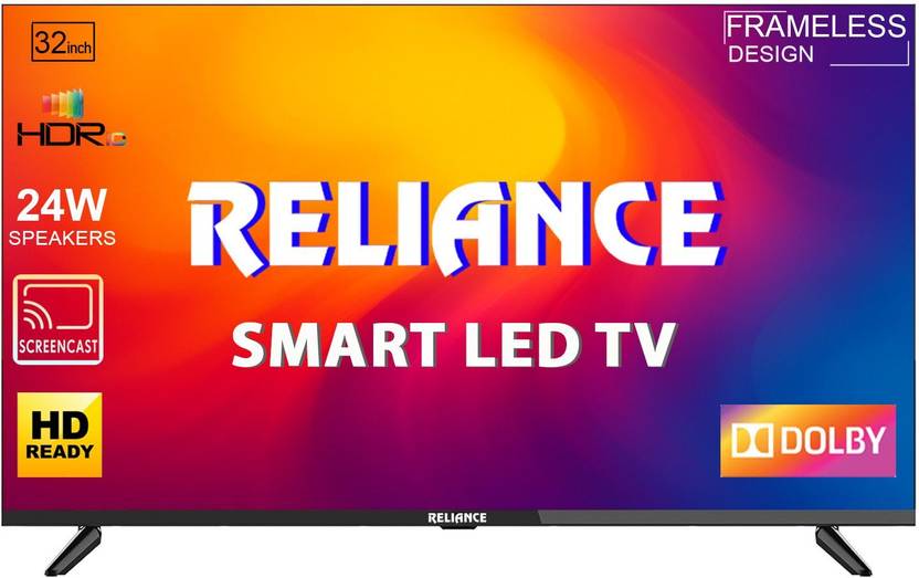 Reliance 80 cm (32 inch) HD Ready LED Smart Android TV with 24 W Front Boom Speakers (RW32MP8676HD)-1