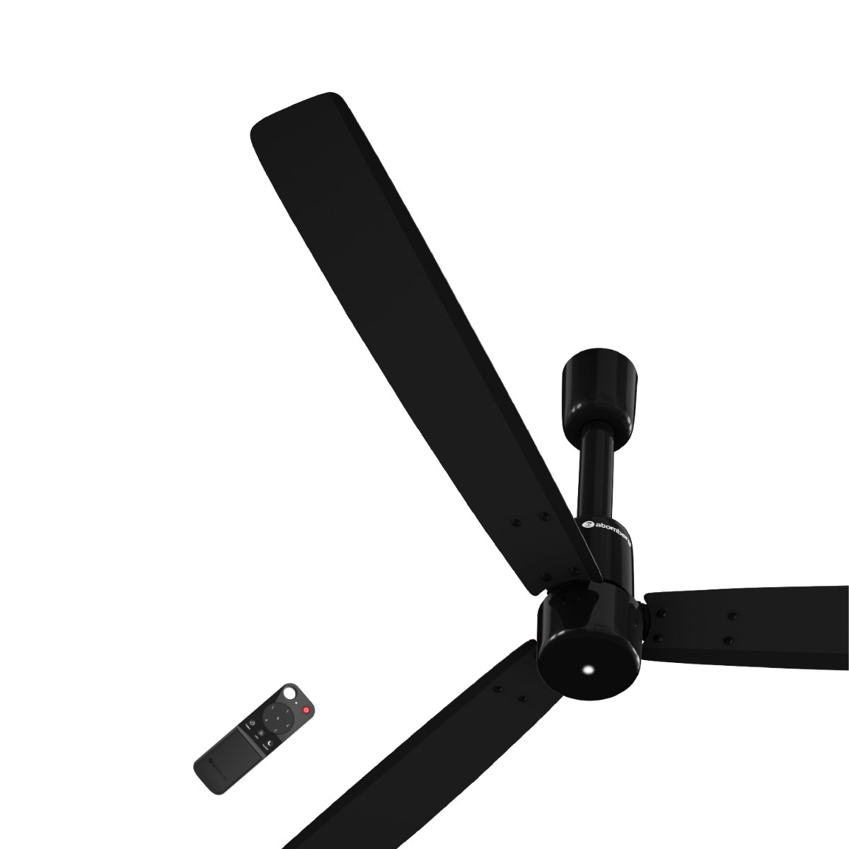 atomberg Razon 1200mm BLDC Ceiling Fan with Remote | Compact BMC Motor | 5 Star Rated | Advance Air+ Technology | Low Noise | 3 Year Warranty (Midnight Black)