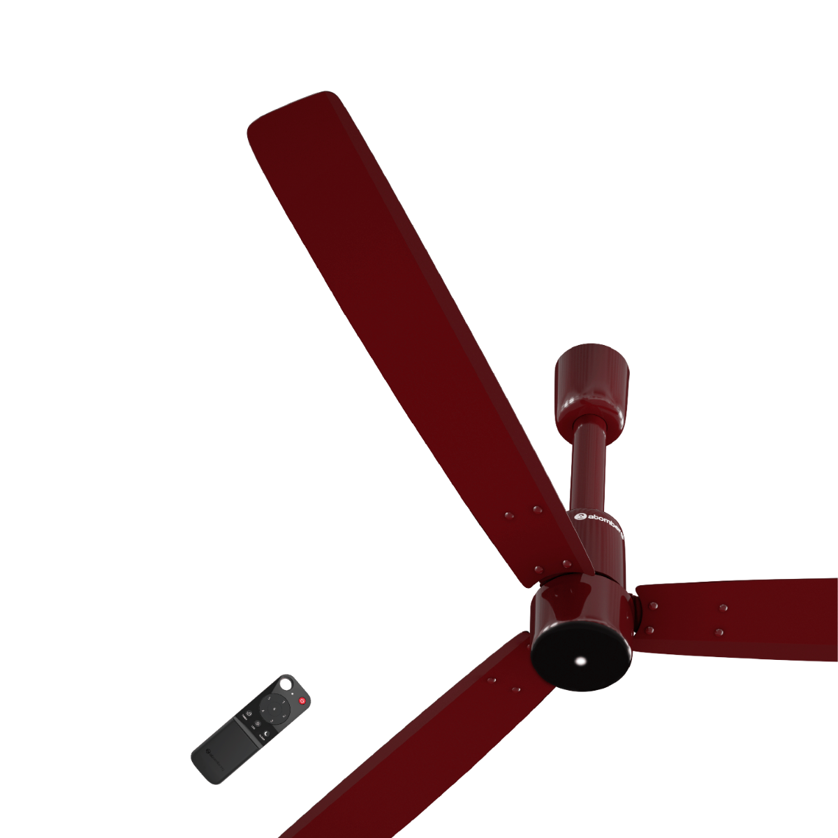 atomberg Razon 1200mm BLDC Ceiling Fan with Remote | Compact BMC Motor | 5 Star Rated | Advance Air+ Technology | Low Noise | 3 Year Warranty (Sangria Brown)