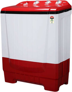 Onida 8 kg 5 Star Rating, Auto Scrubber Semi Automatic Top Load Washing Machine Red (S80ONR)-2