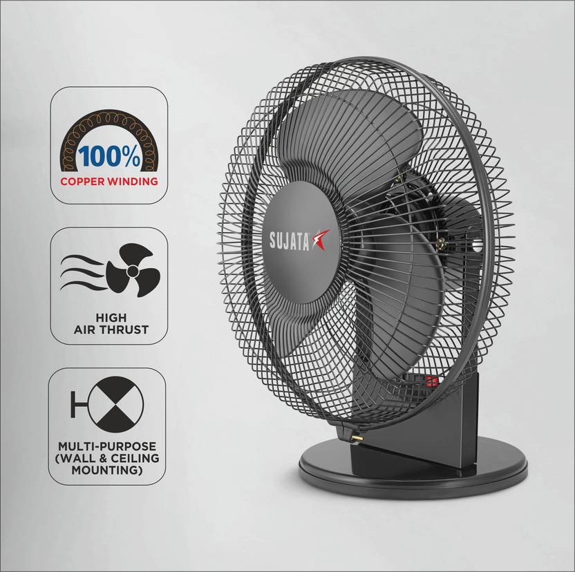 SUJATA SAP 2700HS High Speed High Air Delivery 280 mm Table Fan-4