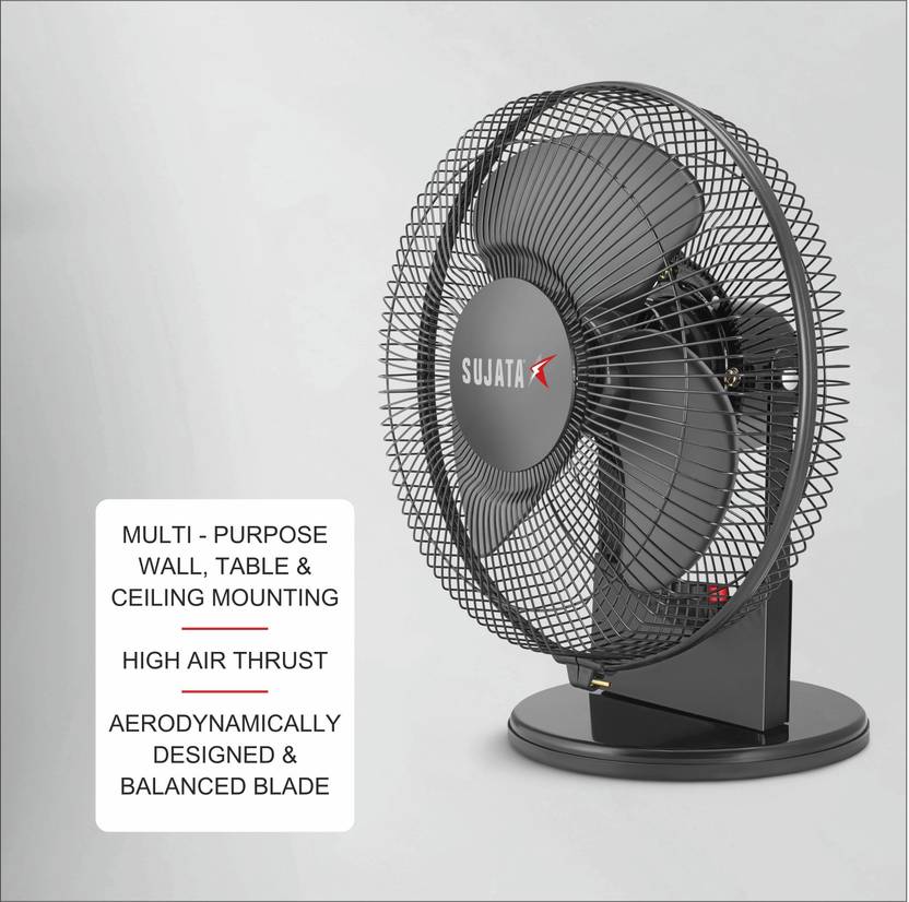 SUJATA SAP 2700HS High Speed High Air Delivery 280 mm Table Fan-5