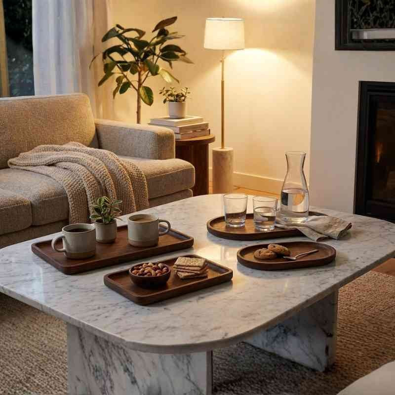 Wooden Tray Set | Serving tray set | Wooden Tray
