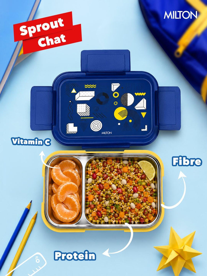 Bravo 2 Steel Thermoware Lunchbox (Milton)
