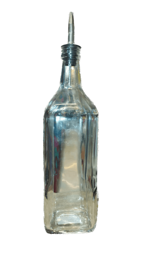 Glass oil bottle sup