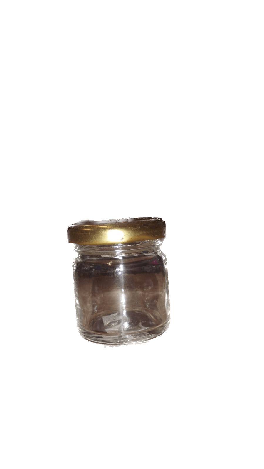 Glass mini jar