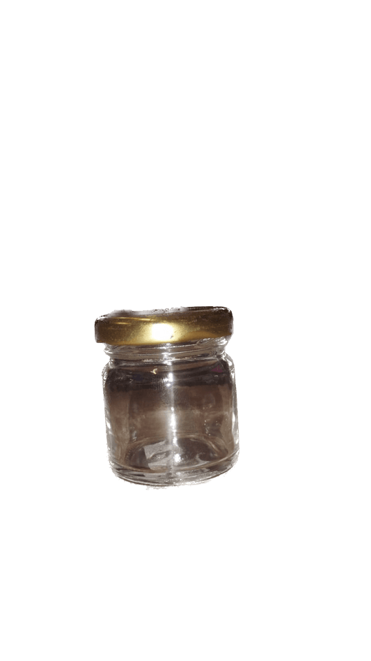 Glass mini jar