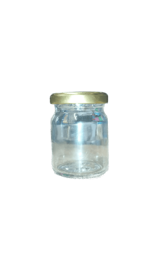 Glass jar small