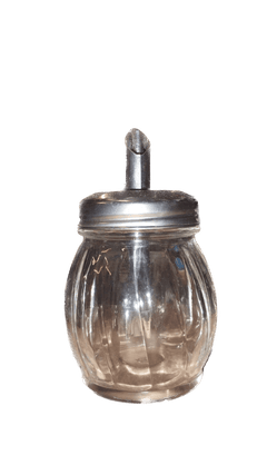 Glass jar with opening-1