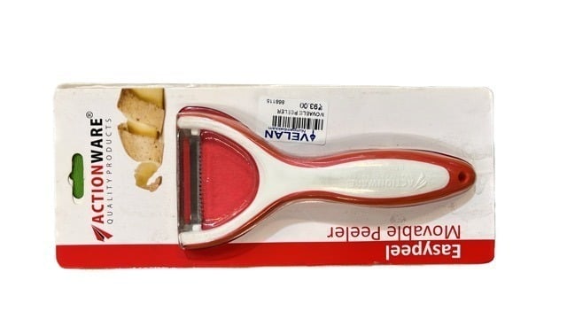 Peeler red and white