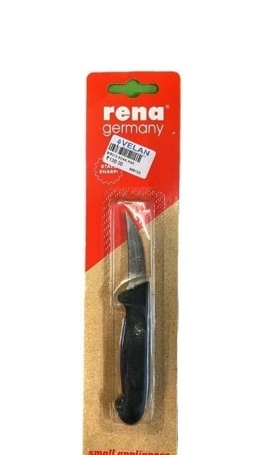 Knife short and sharp