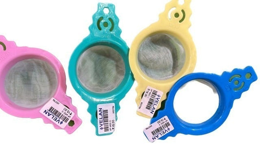 Handle Free Strainers for Cup, Glass with Plastic Mesh Ideal for Tea and Coffee