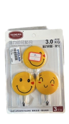 Smiley Hook 3: Add a Fun Touch to Your Home Decor!-1