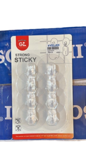 Sticky Plastic Hook Set: Get Organized with Maximum Adhesion!