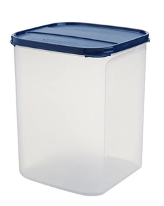 Signoraware 6.5 Litres Modular Multi-Purpose Plastic Containers with Lid for Kitchen Storage | Food Grade BPA Free Leak Proof | Spices Atta Grains and More Organizers (6500ml, Mod Blue)-1