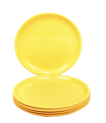 Signoraware Round Plastic Full Plate Set, Set of 3 or 6