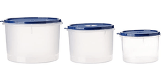 Signoraware Storage Container Set, 3-Pieces, Blue-1