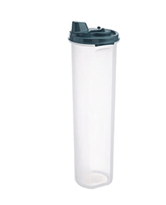 Signoraware Jumbo Easy Flow Plastic Container, 1.1 Litres, Forest Green-1