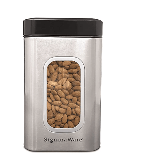 Signoraware Stainless Steel Container- 1400ml, 1 Piece,Silver-1