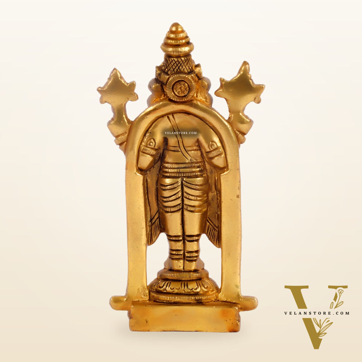 Small Lord Venkateshwara Perumal Brass Statue | 5 inch