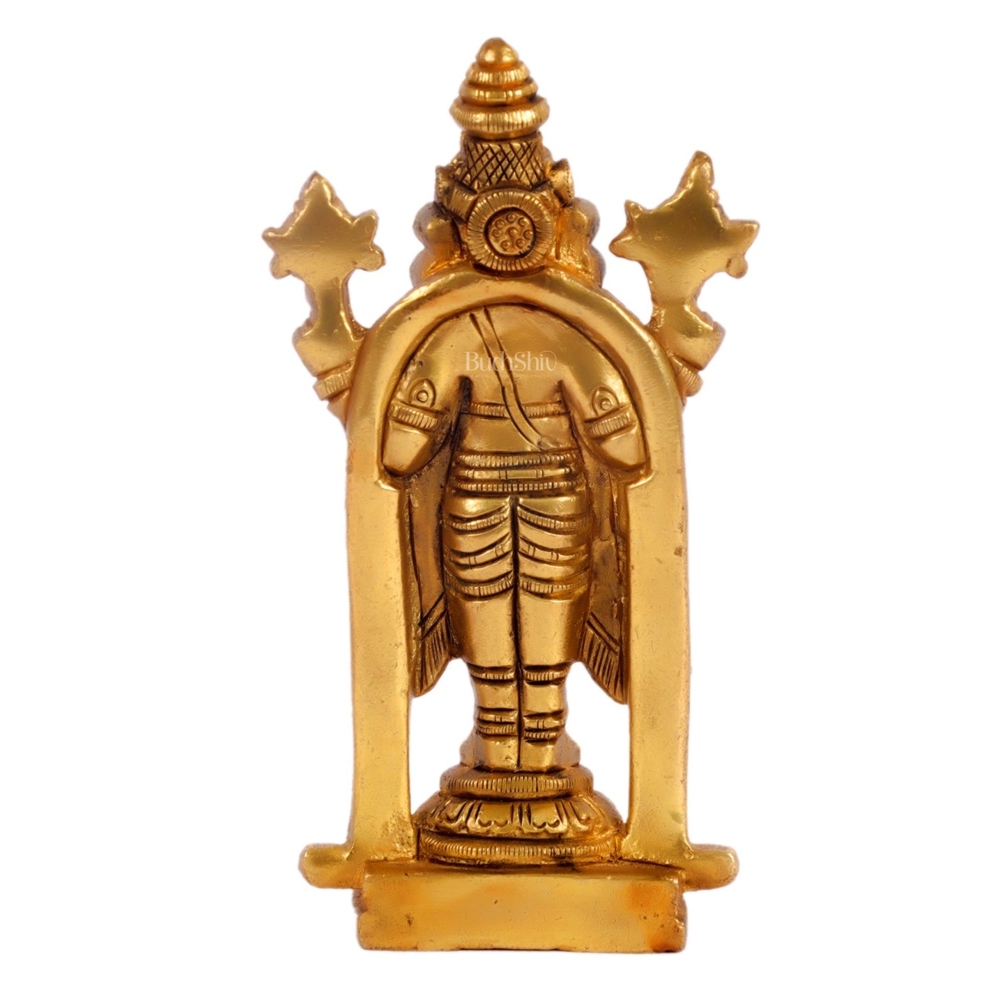 Small Lord Venkateshwara Perumal Brass Statue | 5 inch