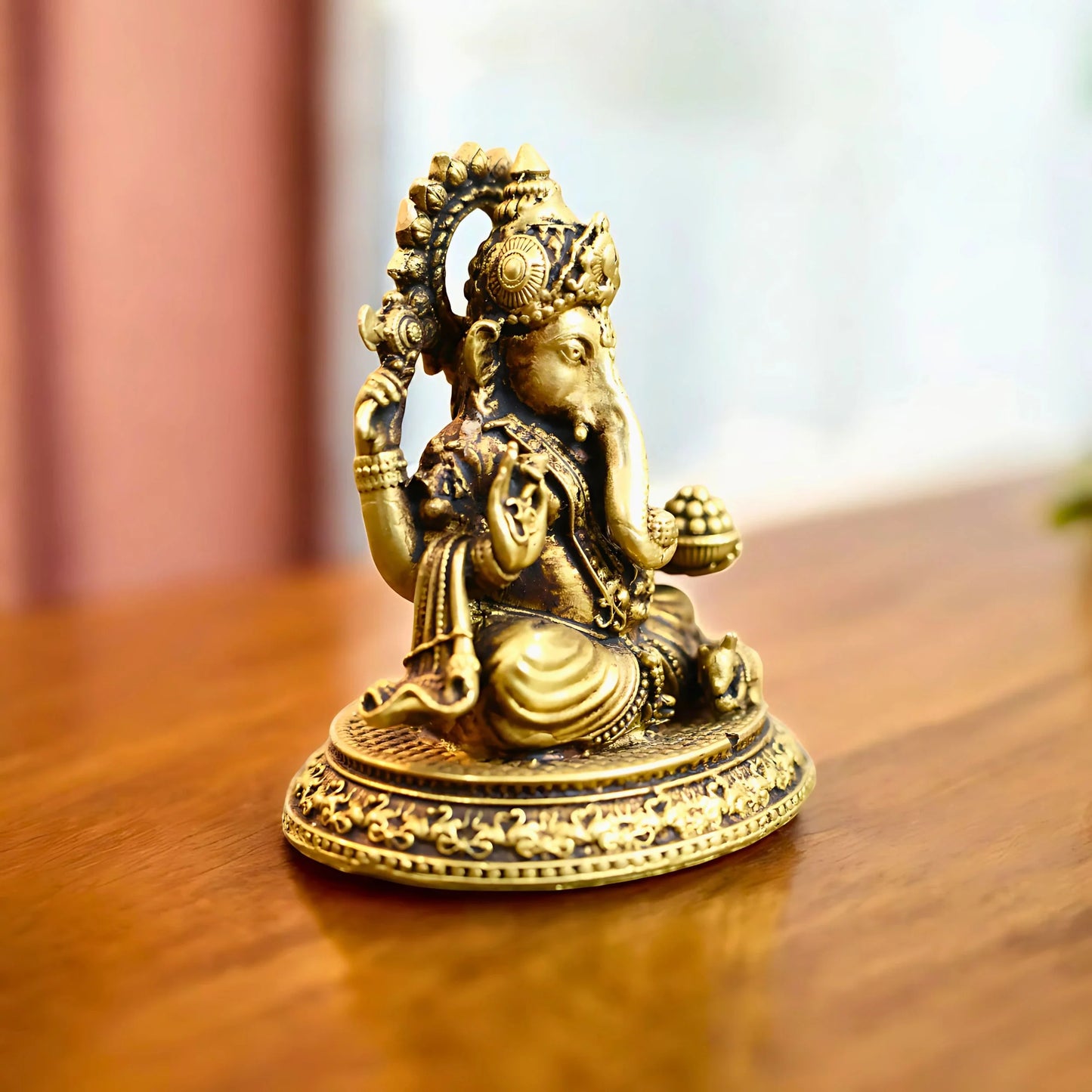 Brass Lord Ganesh idol